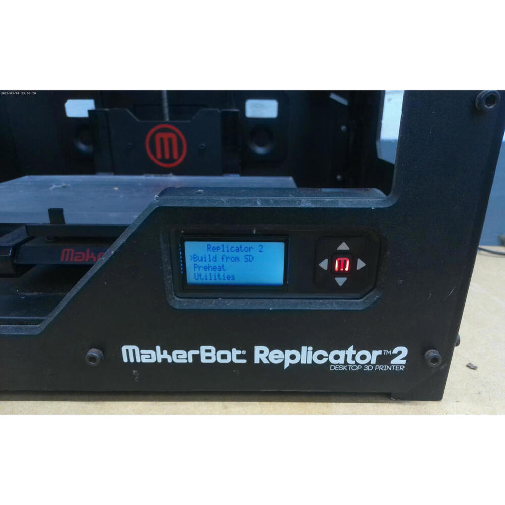 Makerbot Replicator 2 3D Printer W/ AC Adapter - Picture 7 of 12